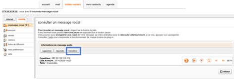 Messagerie vocale Orange 888 : introduction.